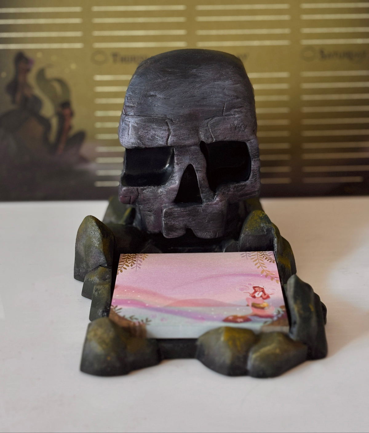 Skull Rock Sticky Note Holder 5