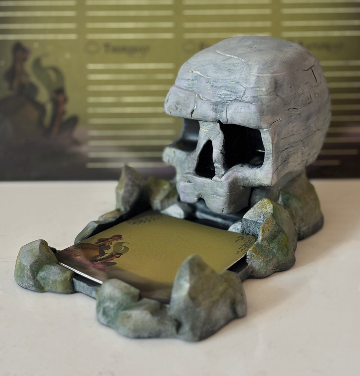 Skull Rock Sticky Note Holder 6