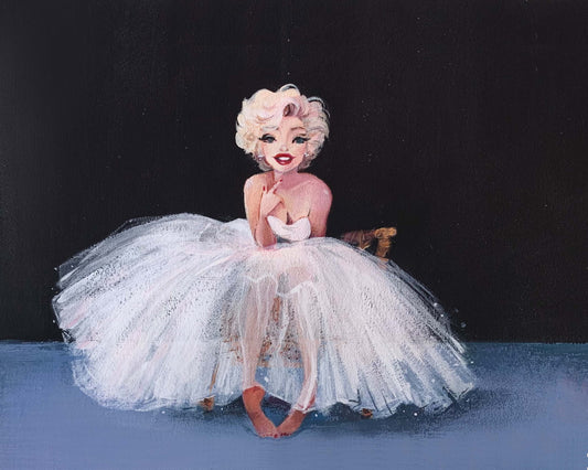 Ballerina Marilyn fine art print