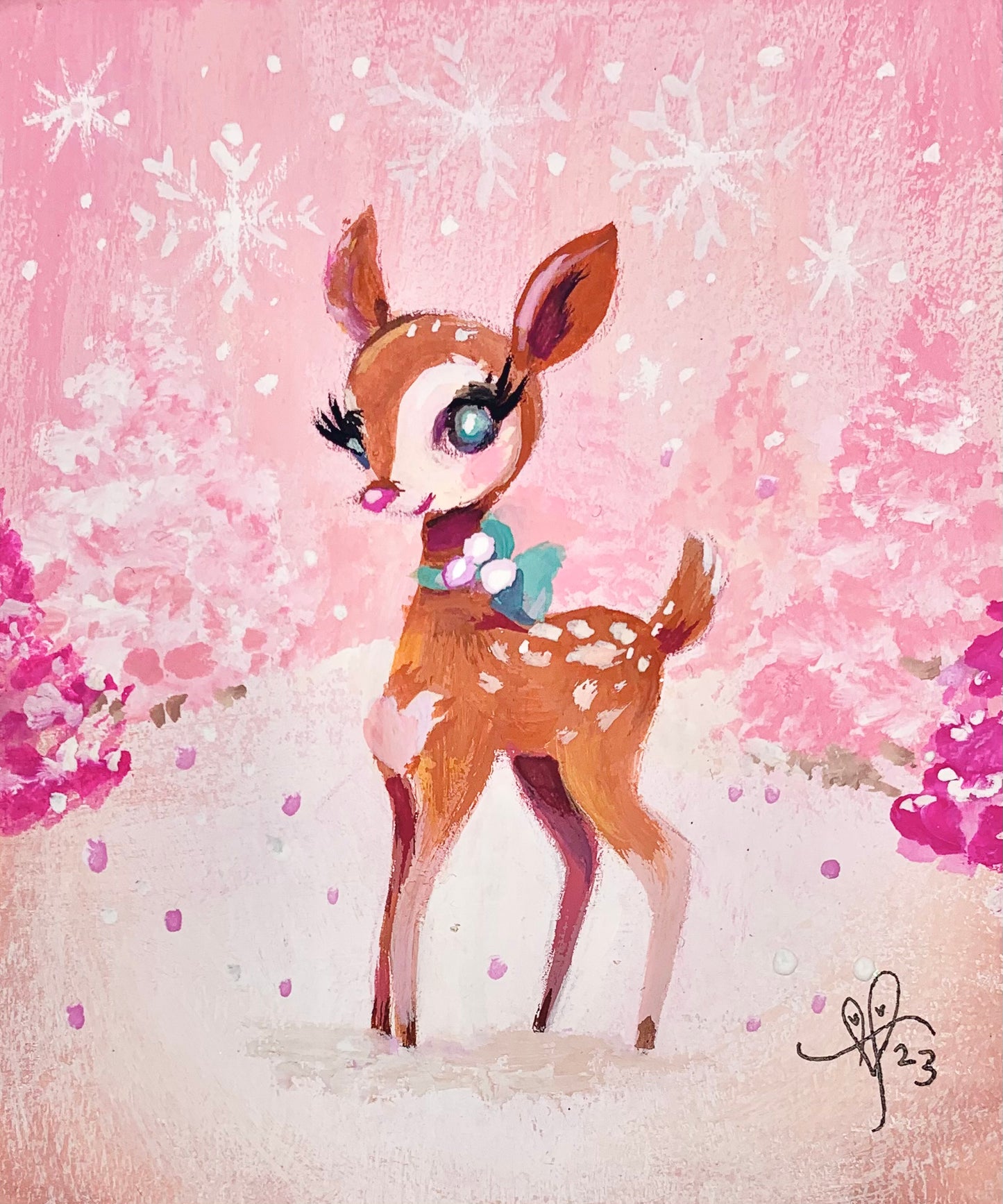 Limited Edition Do, A Deer mini art print