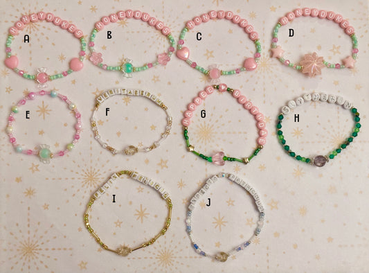 Harry Potter Beaded Bracelets