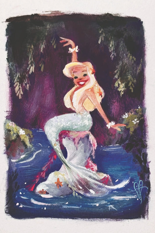 MerMay 'Hello!' Mermaid fine art print