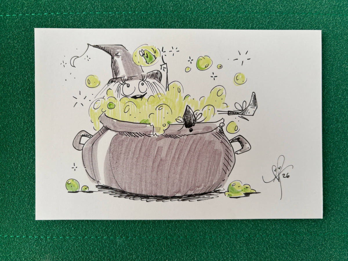 Witchy drawing #7