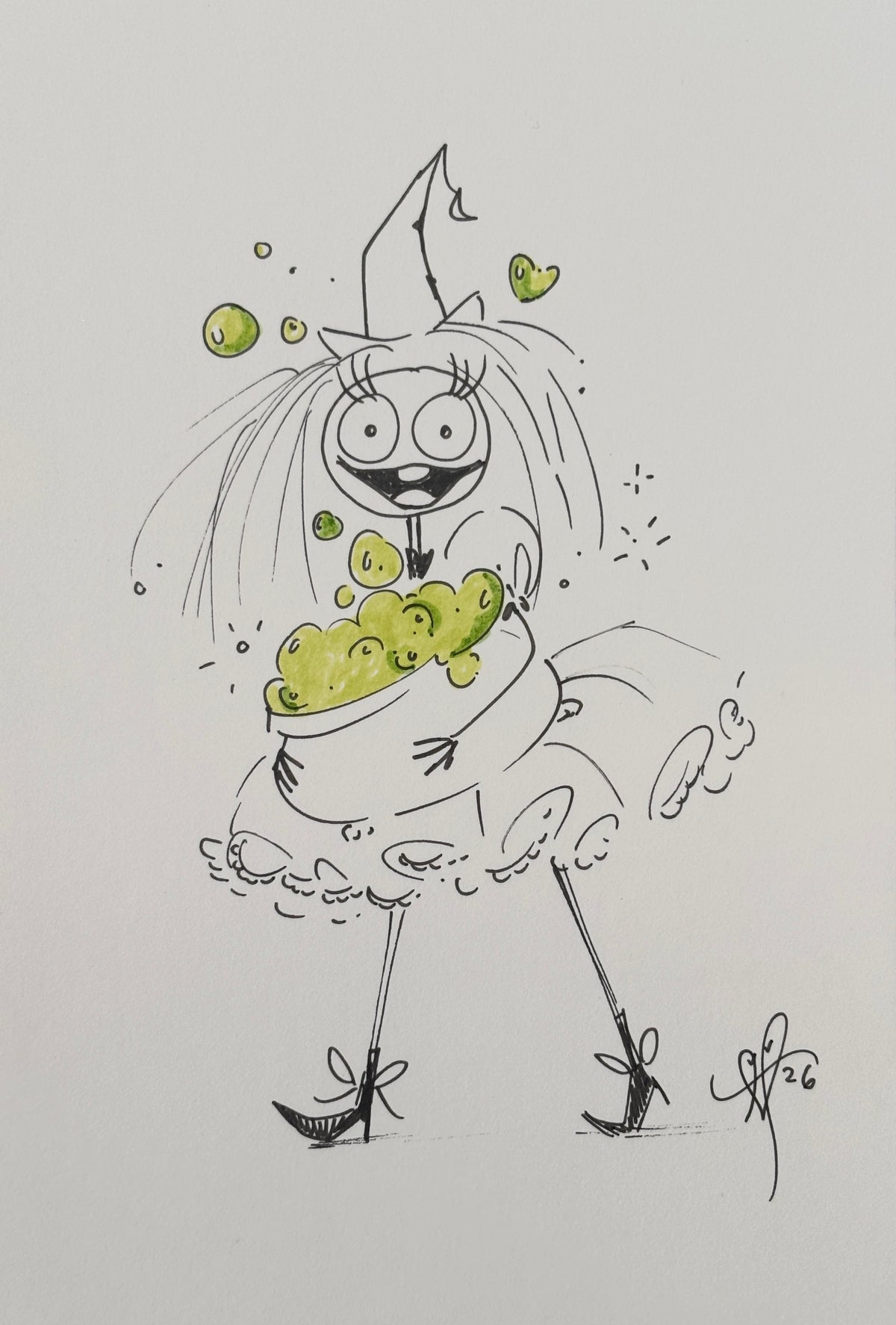 Witchy drawing #20