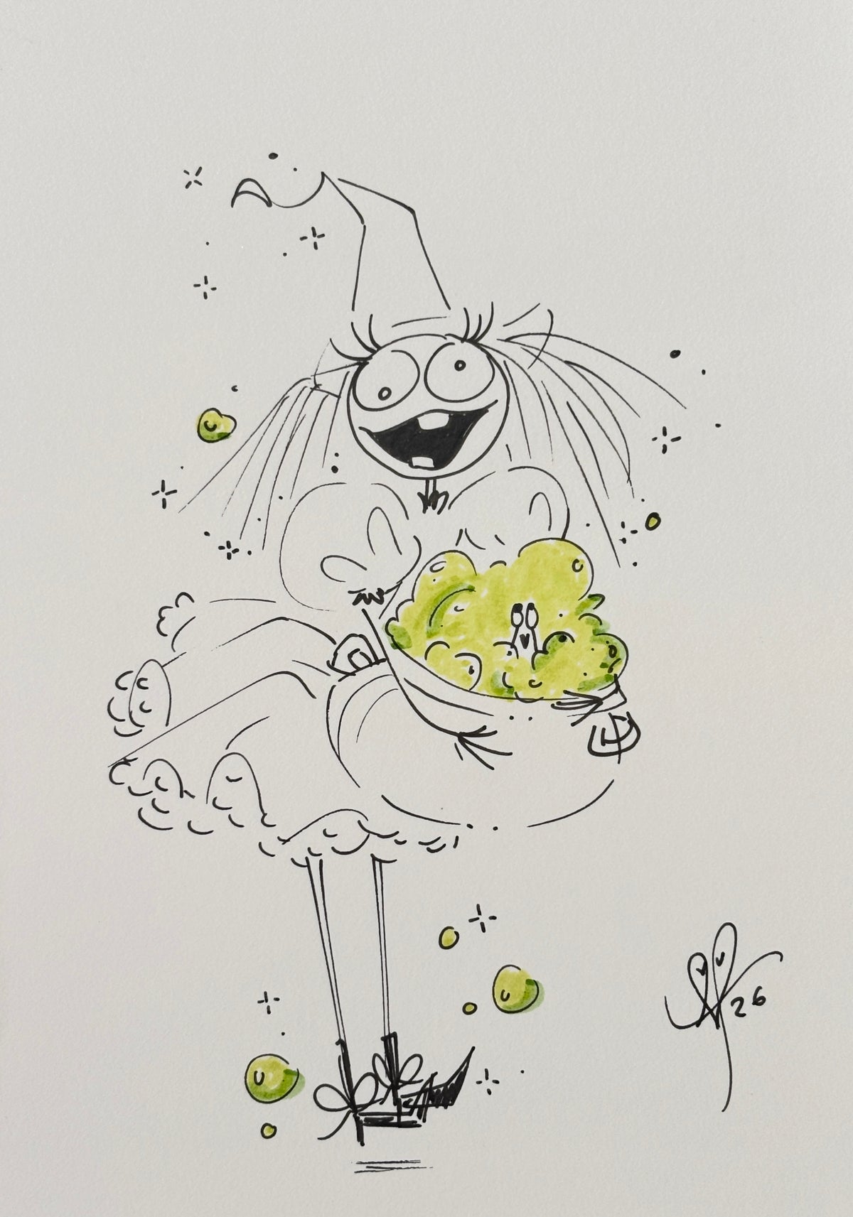 Witchy drawing #28