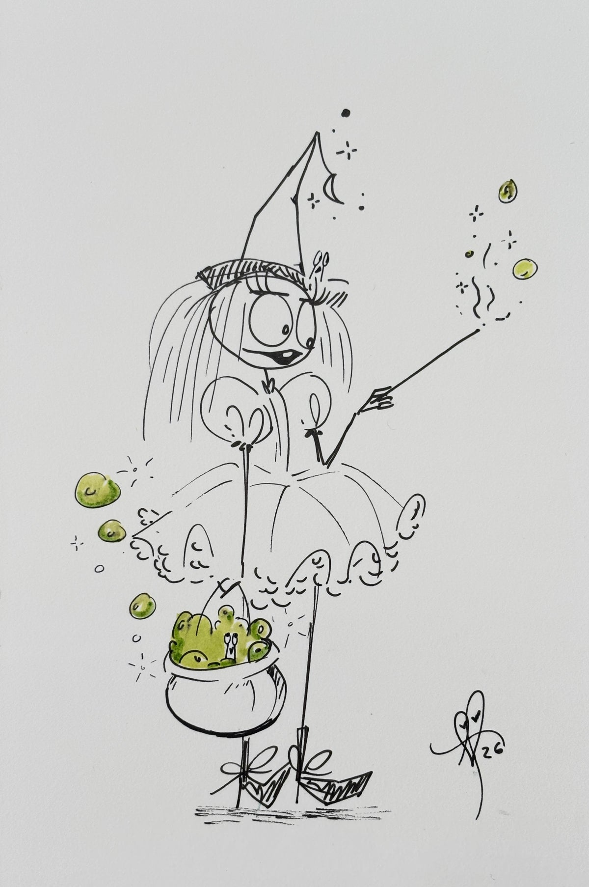 Witchy drawing #32