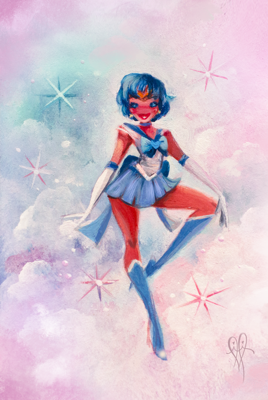Sailor Mercury fine art print