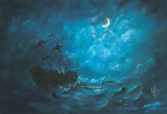 MerMay 'Sea Shanty' fine art print