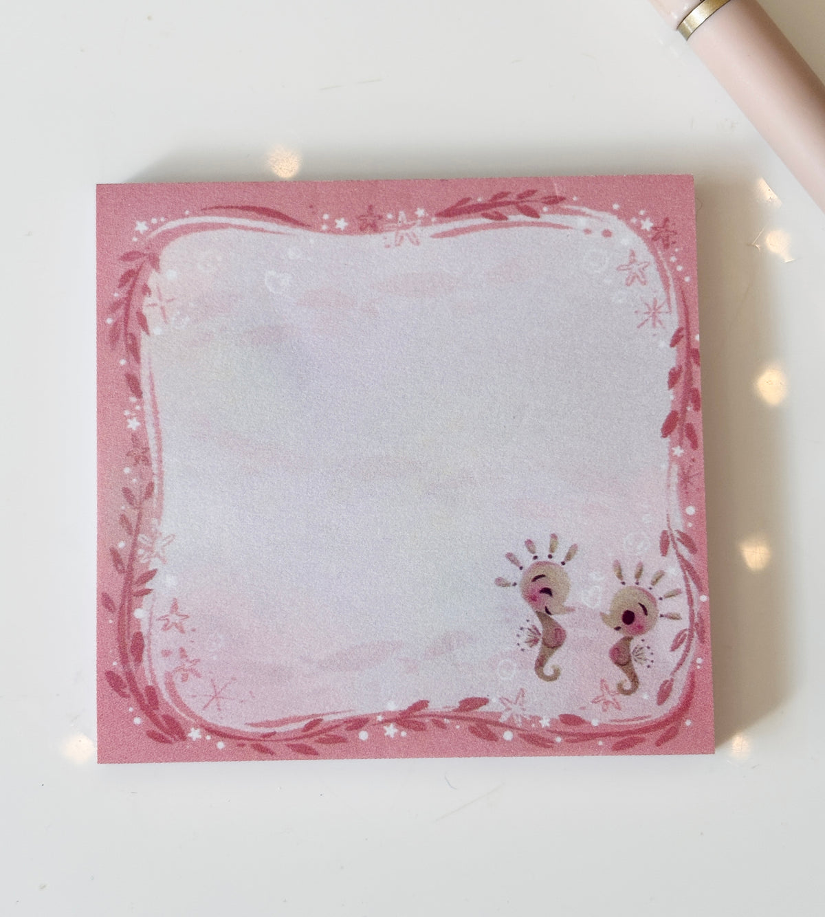 Seahorsies post it notes