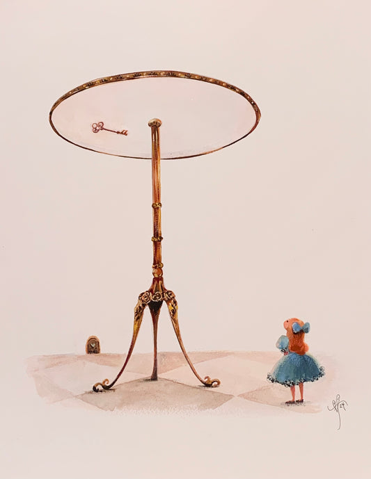 The Golden Key original painting