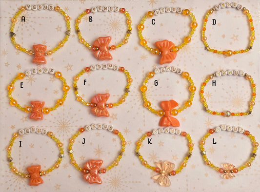 Sailor Venus Beaded Bracelets