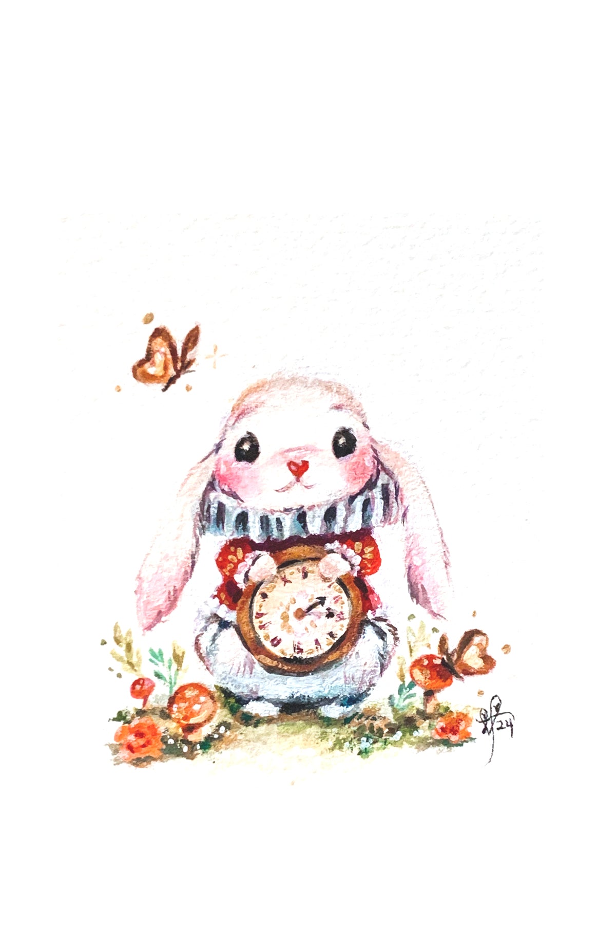 Wonderland Bunny fine art print