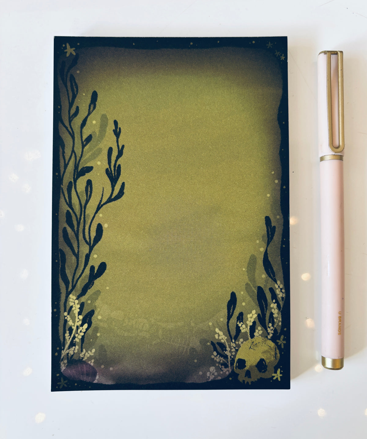 Deep sea notepad
