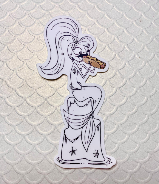 Hot Dog sticker