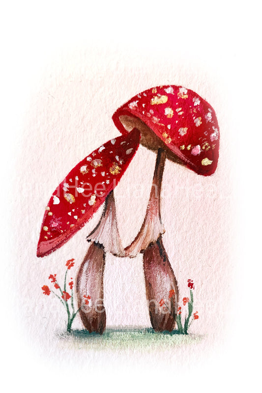 Sweet Mushrooms 2 fine art print