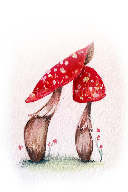 Sweet Mushrooms 3 fine art print