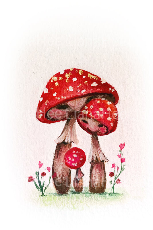 Sweet Mushrooms 5 fine art print