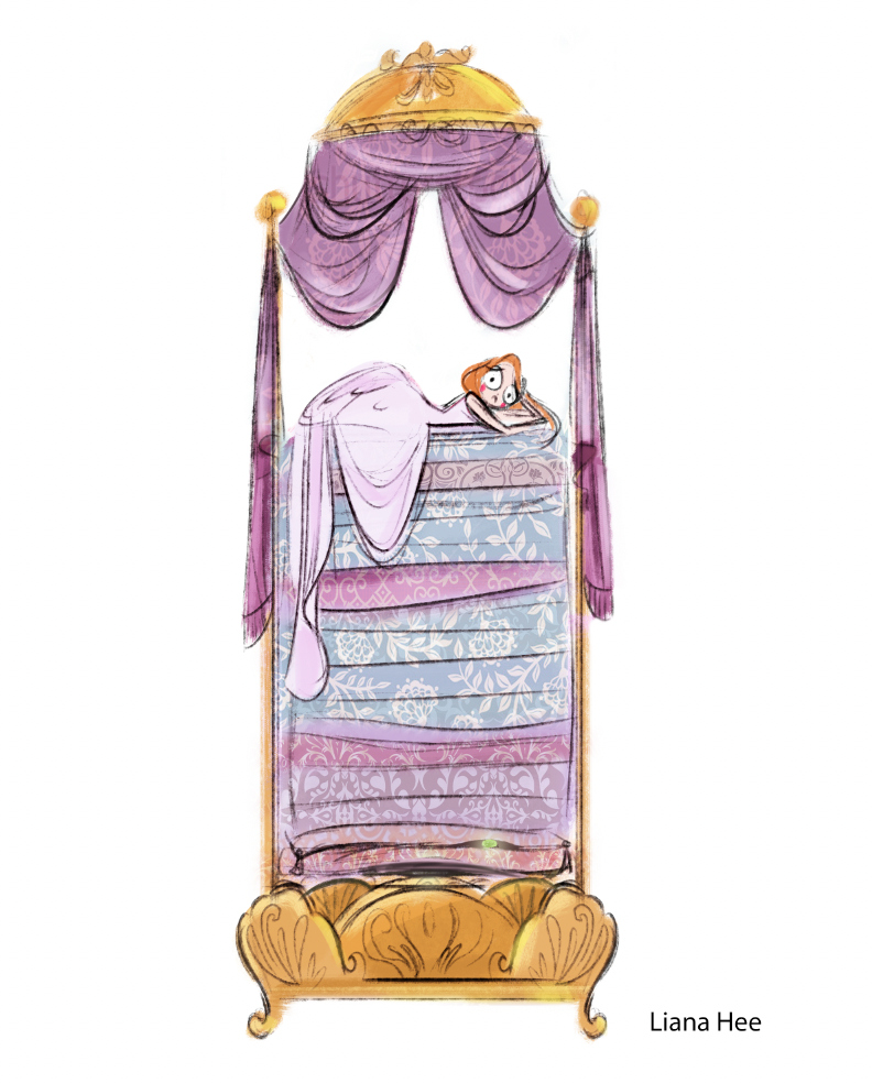 Princess and the Pea fine art print