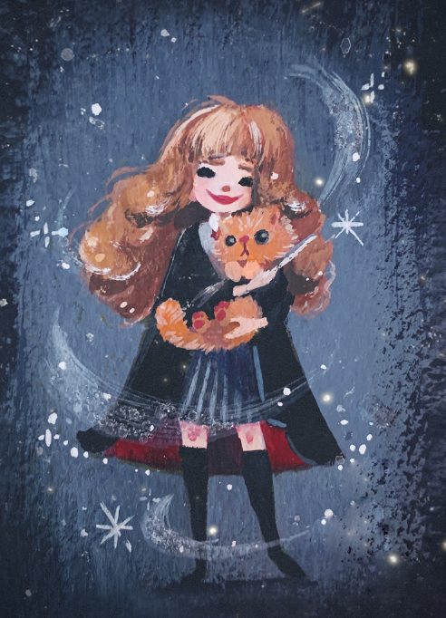Wingardium Leviosa? fine art print